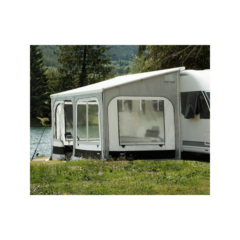 Magasiner Toldo Thule Panorama de 5,5 m pour Thule Omnistor 8000 Grand