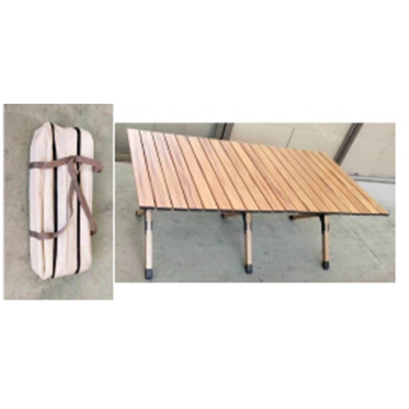 folding aluminum table