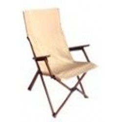 Aluminum folding chair with...