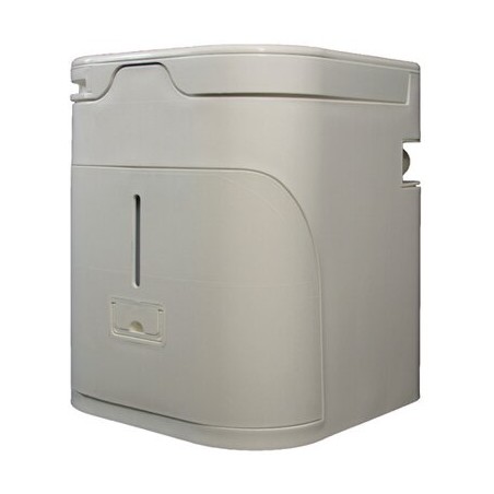 Inodoro desviador de orina compacto OGO® con agitador eléctrico