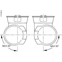 Thetford Cassette Inodoro Cerámica, C263-CS CB