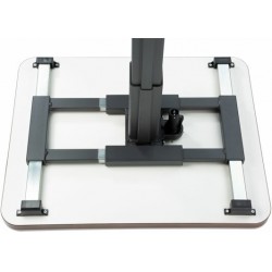 Armazón de mesa Ilse de una columna con resorte de presión de gas