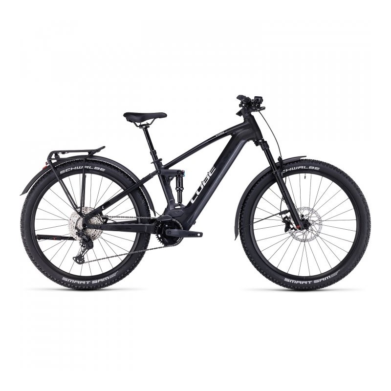 CUBE Bicicleta Eléctrica de Montaña - STEREO HYBRID 120 SLX Allroad 750 - 2023 - black / metal