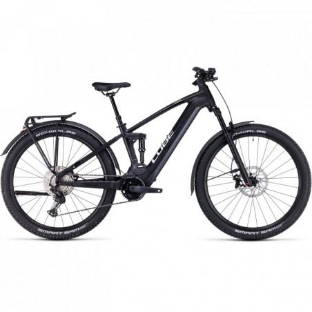 CUBE Bicicleta Eléctrica de Montaña - STEREO HYBRID 120 SLX Allroad 750 - 2023 - black / metal