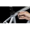CUBE Bicicleta Eléctrica - NURIDE HYBRID EXC 750 Allroad - 2023 - polarsilver / black