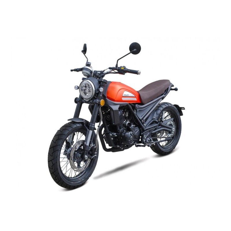 CAFE RACER 125 STS NARANJA