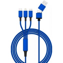 080 InnTec Hydra ULTRA cable USB 5en1 Color: Azul