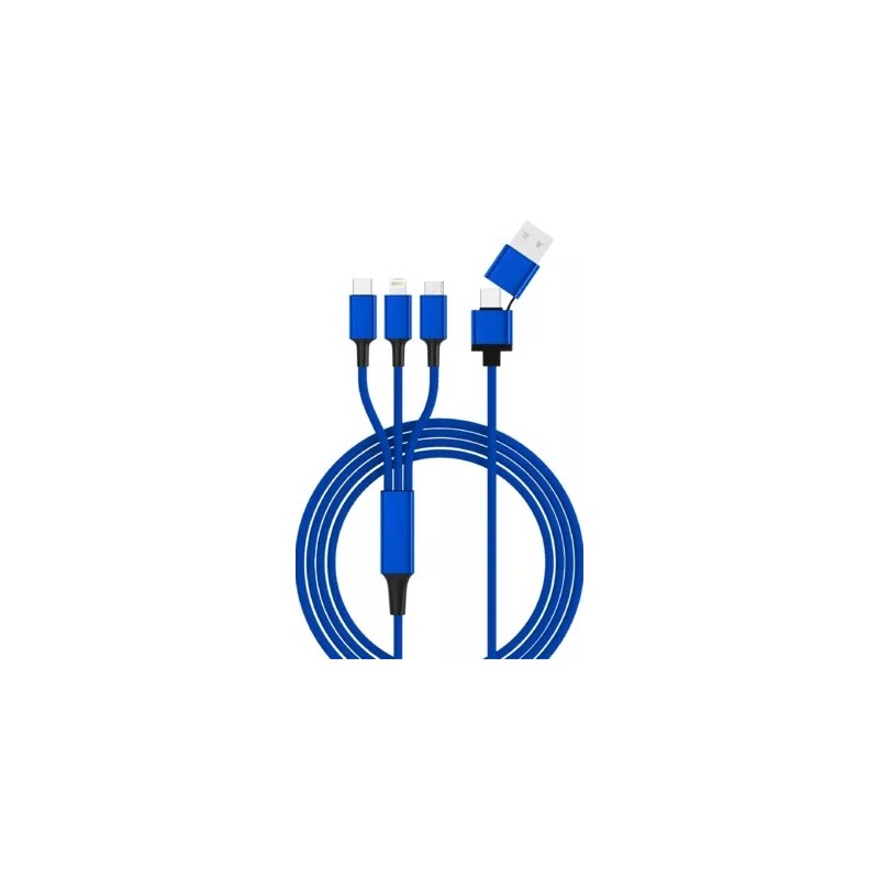 080 InnTec Hydra ULTRA cable USB 5en1 Color: Azul