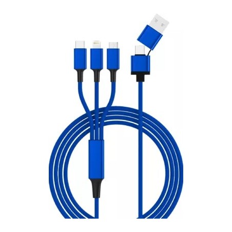 080 InnTec Hydra ULTRA cable USB 5en1 Color: Azul