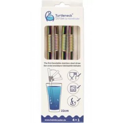 134 HalmBrüder pajita flexible de acero