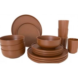 160 Juego de vajilla de melamina