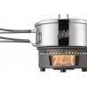186 Set de cocina Esbit Dry Fuel 1000ml acero inoxidable