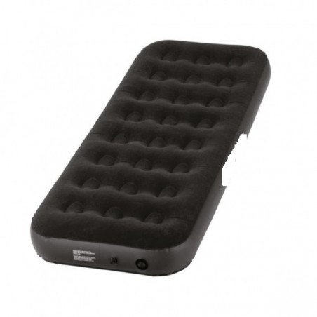 Cama de aire Flock Classic Single 185 x 70 cm negro