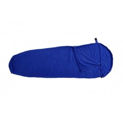 Basic Nature saco de dormir polar en forma de momia azul real