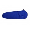 Basic Nature saco de dormir polar en forma de momia azul real