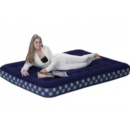 Cama de aire Wehncke con bomba integrada 190 x 140cm