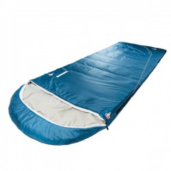 manta saco de dormir Cotton Comfort azul derecha