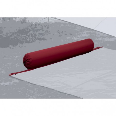 Rollo de cojín doblado XL tumbona hinchable rojo