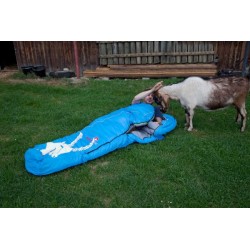 Grüezi-Bag Saco de dormir momia Cloud izquierda